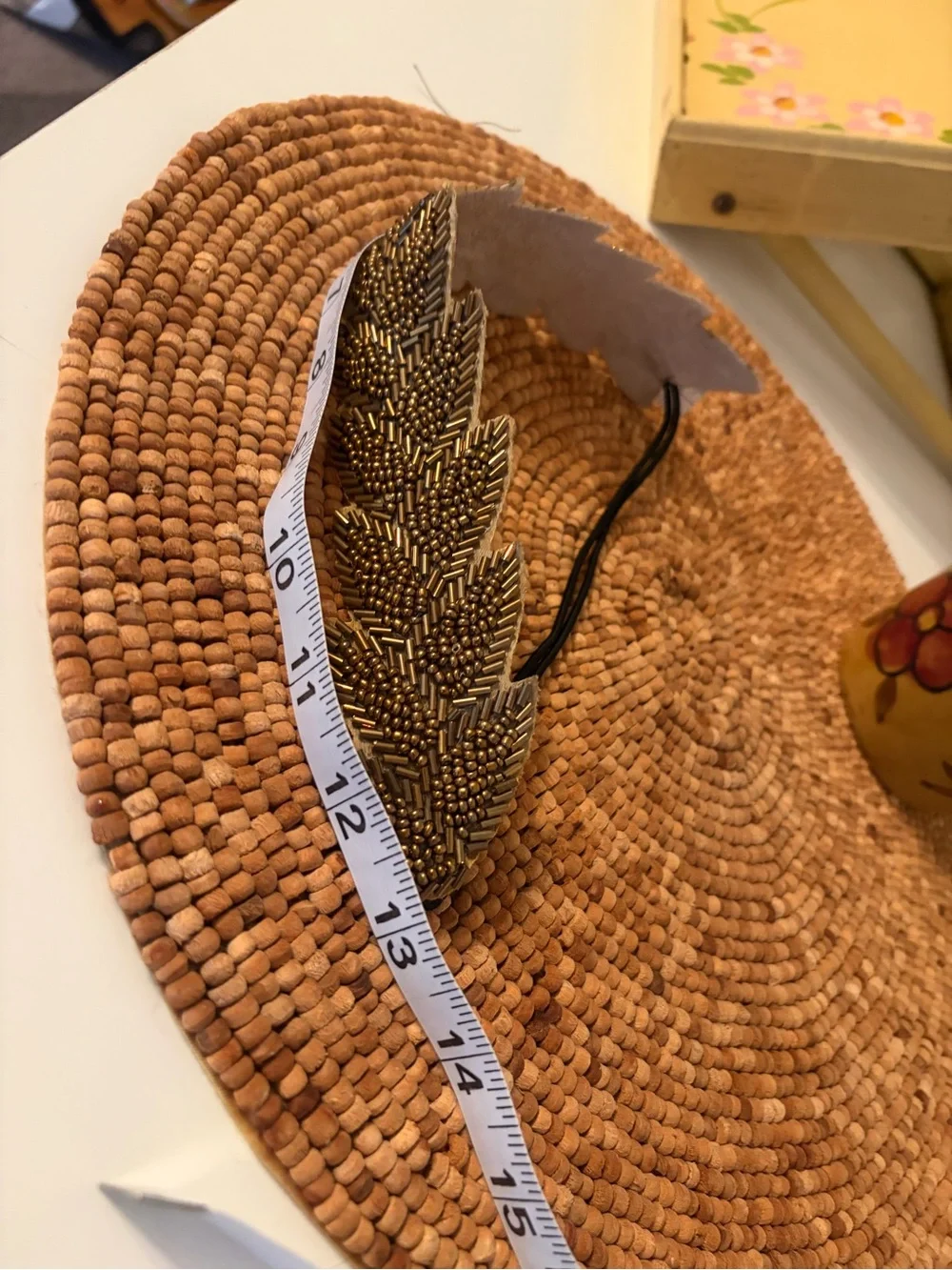 Loft Beaded Headband Bronze